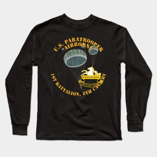 US Paratrooper - 1st Battalion 8th Cavalry Long Sleeve T-Shirt